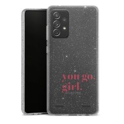 Carry Case Hülle Transparent/glitter ohne Band