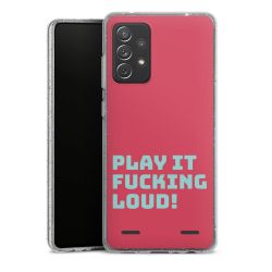 Carry Case Hülle Transparent/glitter ohne Band