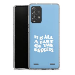 Carry Case Hülle Transparent/glitter ohne Band