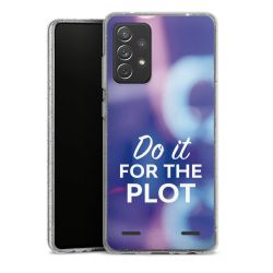 Carry Case Hülle Transparent/glitter ohne Band