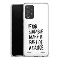 Carry Case Hülle Transparent/glitter ohne Band