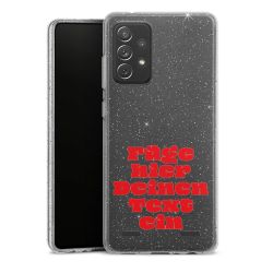 Carry Case Hülle Transparent/glitter ohne Band