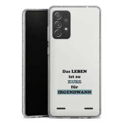 Carry Case Hülle Transparent/glitter ohne Band