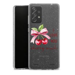 Carry Case Hülle Transparent/glitter ohne Band