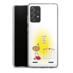 Carry Case Hülle Transparent/glitter ohne Band