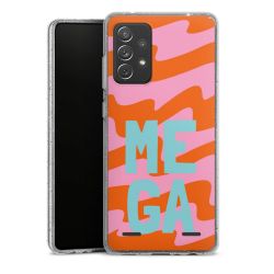 Carry Case Hülle Transparent/glitter ohne Band