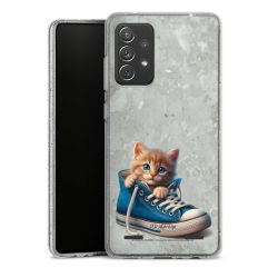 Carry Case Hülle Transparent/glitter ohne Band