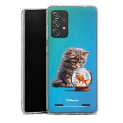 Carry Case Hülle Transparent/glitter ohne Band