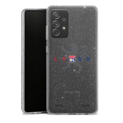 Carry Case Hülle Transparent/glitter ohne Band