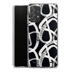 Carry Case Hülle Transparent/glitter ohne Band