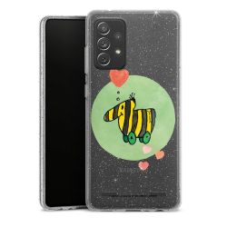 Carry Case Hülle Transparent/glitter ohne Band