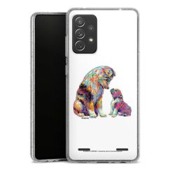 Carry Case Hülle Transparent/glitter ohne Band