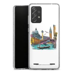 Carry Case Hülle Transparent/glitter ohne Band