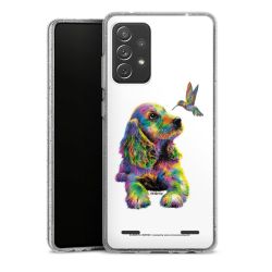 Carry Case Hülle Transparent/glitter ohne Band