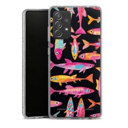 Carry Case Hülle Transparent/glitter ohne Band