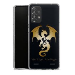 Carry Case Hülle Transparent/glitter ohne Band