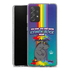 Carry Case Hülle Transparent/glitter ohne Band