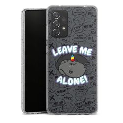 Carry Case Hülle Transparent/glitter ohne Band