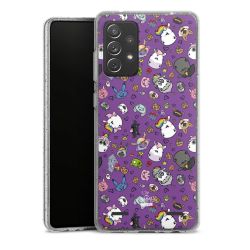 Carry Case Hülle Transparent/glitter ohne Band