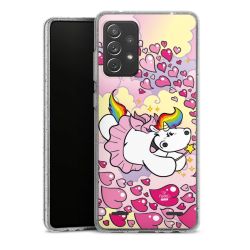 Carry Case Hülle Transparent/glitter ohne Band