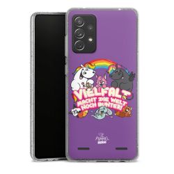 Carry Case Hülle Transparent/glitter ohne Band