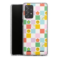 Carry Case Hülle Transparent/glitter ohne Band