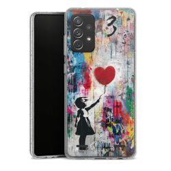 Carry Case Hülle Transparent/glitter ohne Band