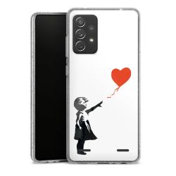 Carry Case Hülle Transparent/glitter ohne Band