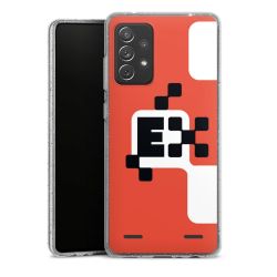 Carry Case Hülle Transparent/glitter ohne Band