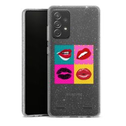 Carry Case Hülle Transparent/glitter ohne Band