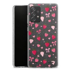 Carry Case Hülle Transparent/glitter ohne Band