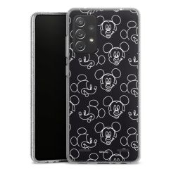 Carry Case Hülle Transparent/glitter ohne Band