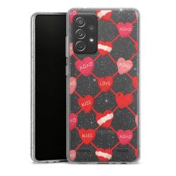 Carry Case Hülle Transparent/glitter ohne Band