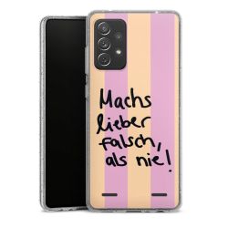 Carry Case Hülle Transparent/glitter ohne Band