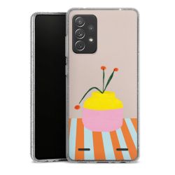 Carry Case Hülle Transparent/glitter ohne Band