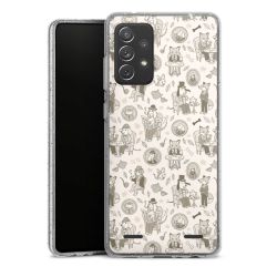 Carry Case Hülle Transparent/glitter ohne Band