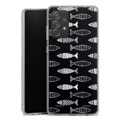 Carry Case Hülle Transparent/glitter ohne Band