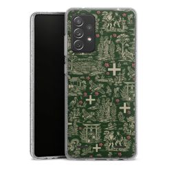 Carry Case Hülle Transparent/glitter ohne Band