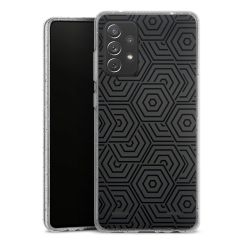 Carry Case Hülle Transparent/glitter ohne Band