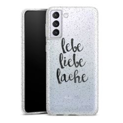 Carry Case Hülle Transparent/glitter ohne Band