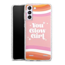 Carry Case Single Transparent/glitter