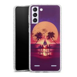 Carry Case Hülle Transparent/glitter ohne Band