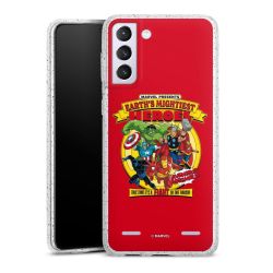 Carry Case Hülle Transparent/glitter ohne Band