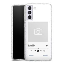 Carry Case Hülle Transparent/glitter ohne Band