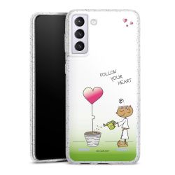 Carry Case Hülle Transparent/glitter ohne Band