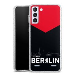 Carry Case Hülle Transparent/glitter ohne Band