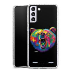 Carry Case Hülle Transparent/glitter ohne Band