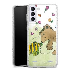 Carry Case Hülle Transparent/glitter ohne Band