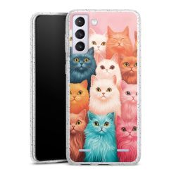 Carry Case Hülle Transparent/glitter ohne Band