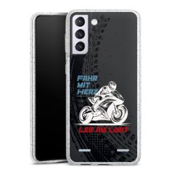 Carry Case Hülle Transparent/glitter ohne Band